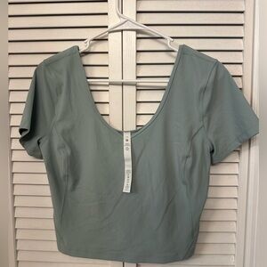 lululemon athletica Light Green Align Tee